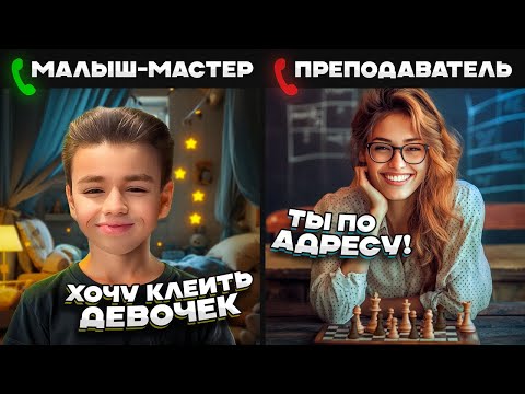 Видео: МАСТЕР СПОРТА Притворился МАЛЫШОМ На ОНЛАЙН УРОКАХ Шахмат | Пранк | Преподаватели В ШОКЕ