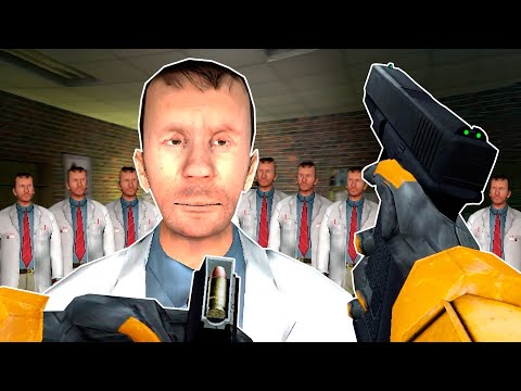 Видео: Альфа версия Black Mesa из 2006-го очень Странная...