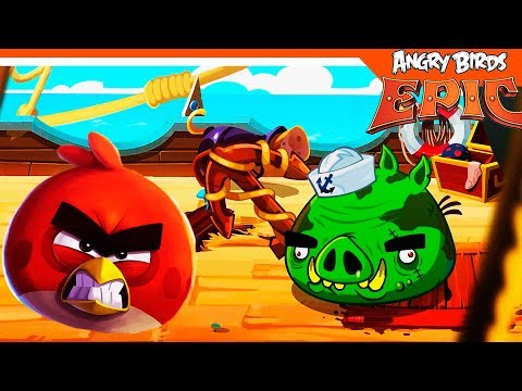 Видео: 🐦БОСС СУПЕР ХРЯК 🐷 Angry Birds Epic (Злые Птицы) Прохождение