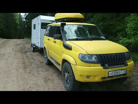 Видео: Первый выезд с караваном - прицеп дача