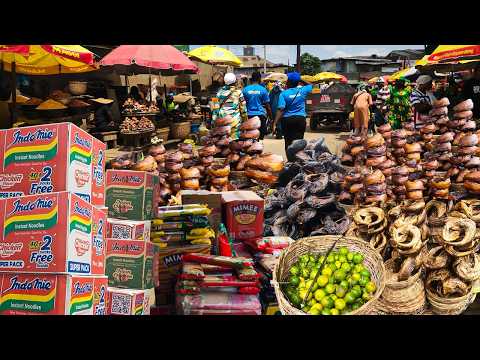 Видео: Внутри рынка Mushin Ojuwoye в Лагосе 🇳🇬. Круглосуточный оптовый рынок, который никогда не спит