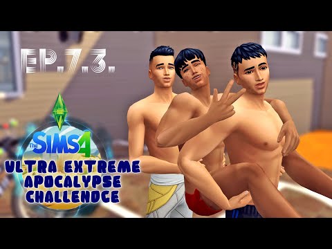 Видео: Это генетика или радиация? Трое из ларца  | Ep.7.3.| Ультра экстремальный апокалипсис Sims 4
