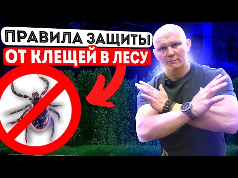 Видео: Сделай это и клещ никогда не укусит! Правила для похода в лес от Эда Халилова