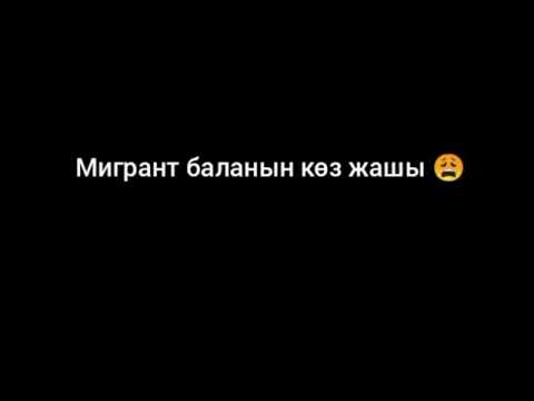 Видео: Манас Бейшенбеков Мигрант баланын көз жашы
