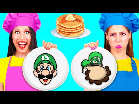 Видео: Творческий Челлендж с Блинчиками | Вкусные Рецепты от Fun Tun