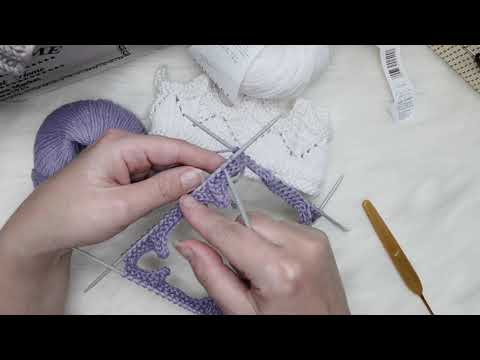 Видео: Повязка на голову "Корона"