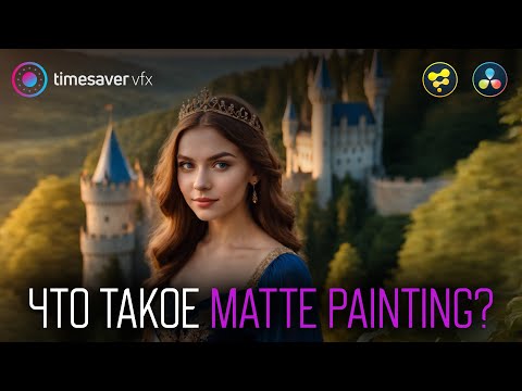 Видео: 0157 Как нарисовать фон в нейросети / Mate painting в Stable Diffusion и Davinci Resolve