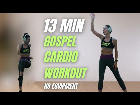 Видео: 13 мин Танцуй и худей!🔥 Gospel-кардио без оборудования