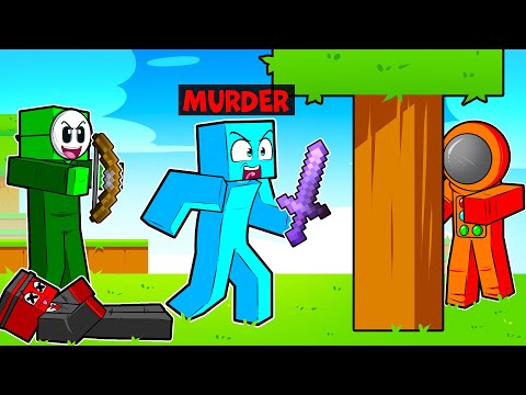 Видео: 100 ИГРОКОВ на СЕРВЕРЕ MURDER MYSTERY в MINECRAFT!