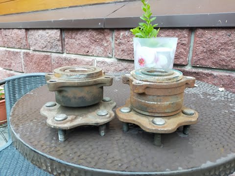 Видео: Ниссан Ельгранд . Ставим ступицы от Инфинити QX70