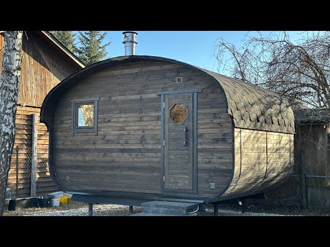 Видео: Бюджетная банька 4х3 метра. Сборка за 1 день на вашем участке.
