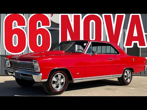 Видео: Chevrolet Nova SS 1966 года продаётся в Coyote Classics