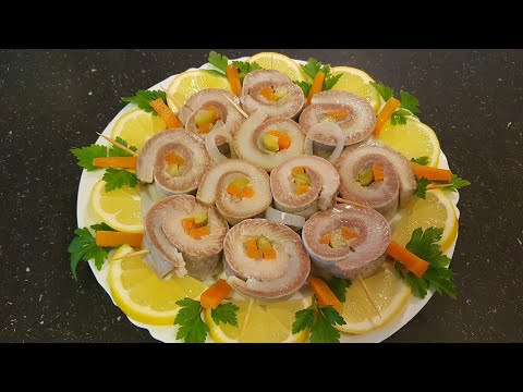 Видео: РОЛЬМОПС закуска из сельди