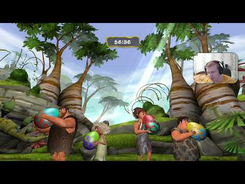 Видео: Все Игры на Nintendo Wii U №128 — The Croods Prehistoric Party Семейка Крудс