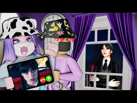 Видео: Я ПОЗВОНИЛА УЭНСДЭЙ В 3 ЧАСА НОЧИ… Roblox Don't Call At 3AM