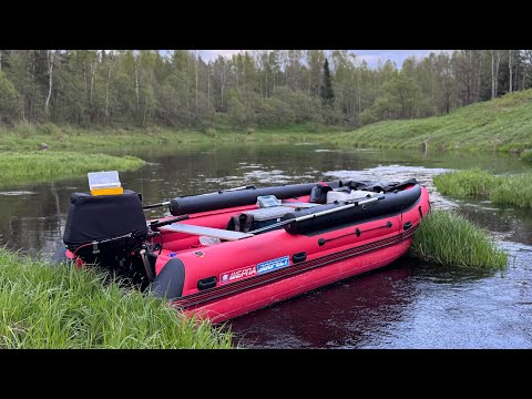 Видео: Обзор нового конфига Шерпа Эверест 500 + Tohatsu M50D2S на прямотоке JWO 140. Первые впечатления!