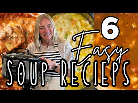 Видео: 6 простых и вкусных рецептов супа в горшочке, которые вам понравятся! | Молли Перселл