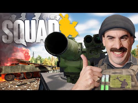 Видео: Короче, ПТУР в SQUAD'е