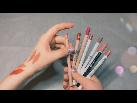 Видео: Asmr | Асмр Покажу карандаши для губ👄