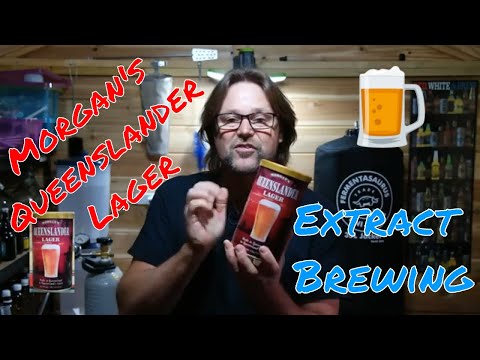 Видео: Morgans, Queenslander Lager. (Экстрактное пивоварение)