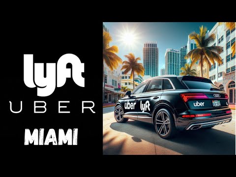 Видео: Работа в Uber Black и Lyft Black в Майами: 11 часов на смене в субботу!