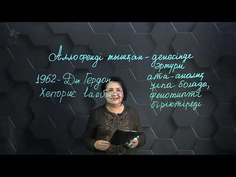 Видео: Генетикалык инженерия маңызы. 3 бөлім. 10 сынып.