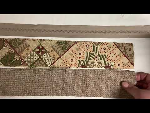 Видео: Молния на планке за три минуты. Короткий урок  шитья для новичков.