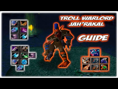 Видео: Troll Warlord Jah’rakal Guide | Мастер топоров! Как лучше качать его?