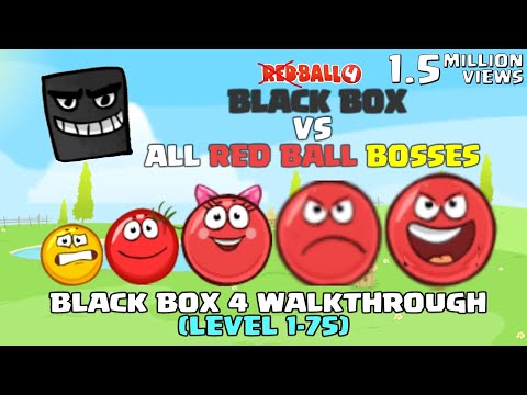 Видео: Red Вall 4 : Black Box ALL LEVELS (1-75) Complete Game Walkthrough VOLUME 1,2,3,4,5