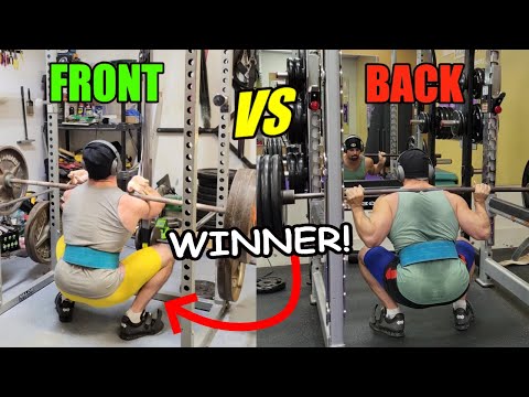 Видео: 3 причины, почему фронтальные приседания ЛУЧШЕ, ЧЕМ приседания со штангой на спине (ОБЯЗАТЕЛЬНО К...
