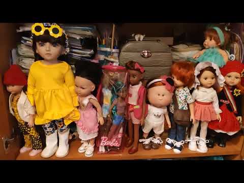 Видео: все Куклы тёти Алёны часть√1, места обитания, оправдания и первый шкаф