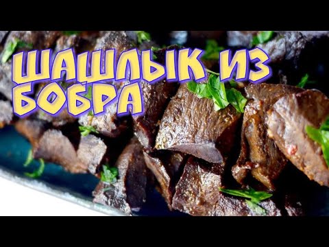Видео: Простой и вкусный рецепт шашлыка из бобра.