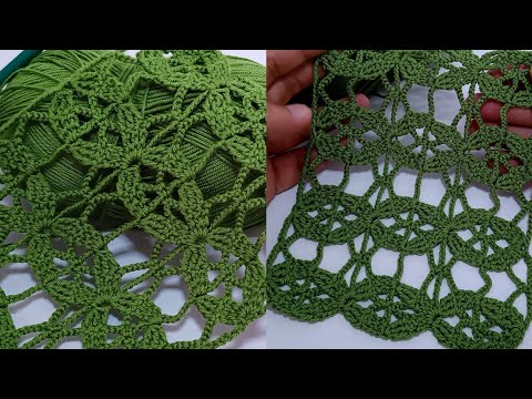 Видео: УХ ТЫ! Тебе стоит связать это! Я нашла самый красивый узор лета, связанный крючком.