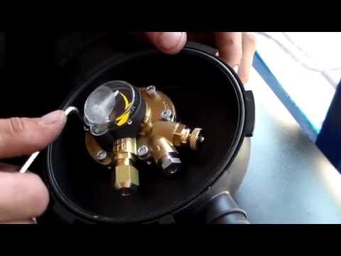 Видео: установка мультиклапана на балон