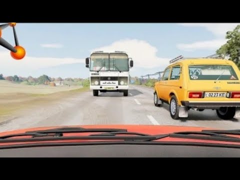 Видео: АВАРИИ На ВИДЕОРИГЕСТРАТОР! - BeamNG Drive