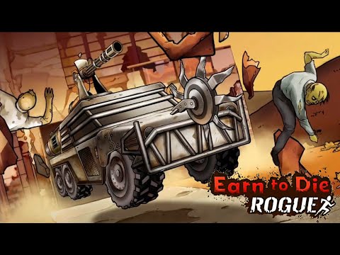 Видео: Доехать чтобы ВЫЖИТЬ 3 (EARN TO DIE ROGUE)- новые зомби шутер машинки гонки Босс #1 серия 1