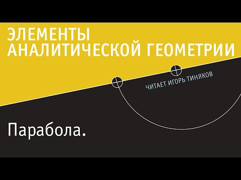 Видео: Парабола | Элементы аналитической геометрии