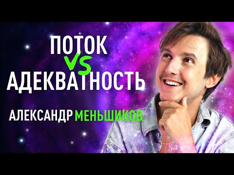 Видео: Поток и адекватность. Александр Меньшиков