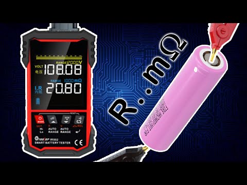 Видео: Тестер внутреннего сопротивления аккумуляторов IR502