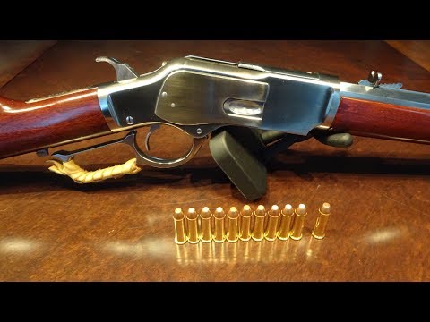 Видео: Uberti Winchester 1873 Comanchero - легенда - Винчестер 1873, история и обзор