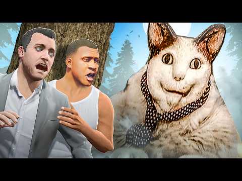 Видео: ВЫЖИВАНИЕ против БУ ИСПУГАЛСЯ НЕ БОЙСЯ в ГТА 5! Страшный Мем Кот в GTA 5