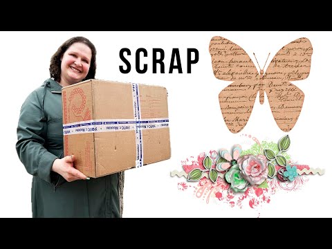 Видео: ОГРОМНАЯ ПОСЫЛКа из Москвы / ВСЕ для СКРАПБУКИНГ