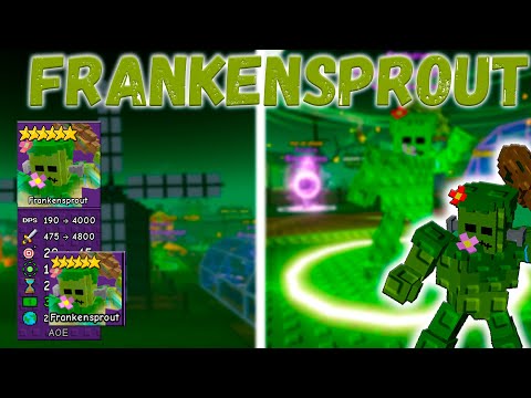 Видео: FRANKENSPROUT ЭТО ЛУЧШАЯ ИМБА ЗА КОНФЕНТЫ ИЛИ ШЛАК | GARDEN TOWER DEFENSE ROBLOX
