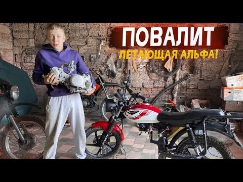 Видео: ПОСТАВИЛ в АЛЬФУ ! мотор от ПИТБАЙКА 150СС - ПЕРВЫЙ ЗАПУСК!