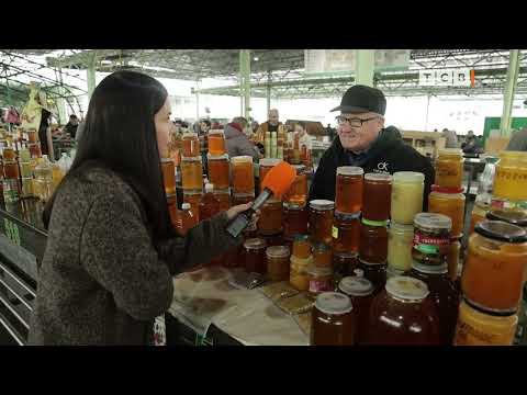 Видео: Чем удивить иностранца на столичном Зелёном рынке