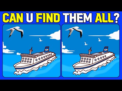 Видео: 👀 【Найди отличия】Найди отличия: сможешь ли ты найти их все?🧠💪