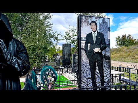 Видео: БОЛЬШИЕ НАДГРОБЬЯ  НА КЛАДБИЩЕ. КАРАГАНДА