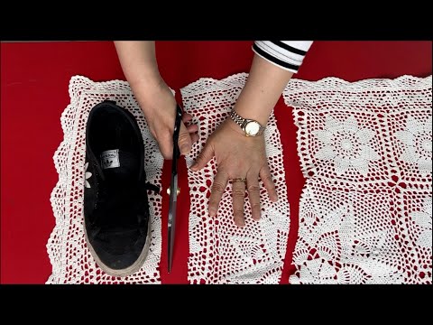 Видео: [DIY] Дырка в скатерти и пара туфель — это было бы здорово!
