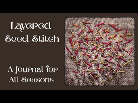 Видео: Медленный стежок в честь опавших листьев