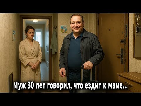 Видео: 30 лет подряд муж каждую пятницу уезжал к больной матери  После его похорон узнала   матери не бы